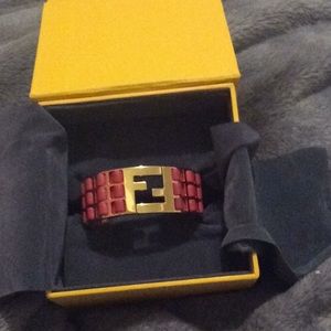 Authentic Fendi Cuff Bracelet